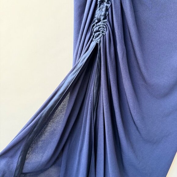 Sies Marjan Drapiertes Midi Dress in Blue Women’s Size 4 - Picture 8 of 8